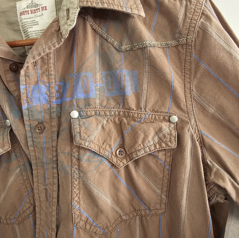 Route sixty six button down - Picture 4 of 5
